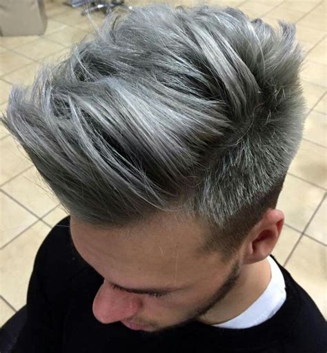 ash gray hair men|ash gray blonde hair.